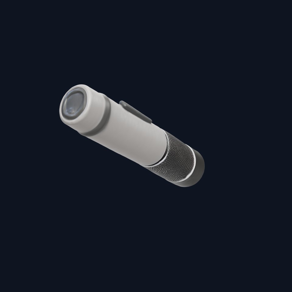 Flashlight Model Pack with PBR Textures